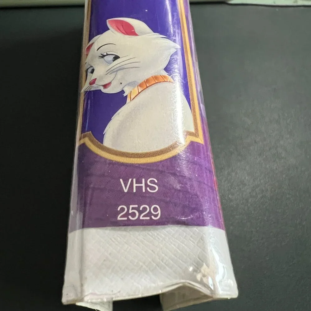 A Walt Disney Masterpiece VHS – The Aristocats – #2529-1 First Pressing
